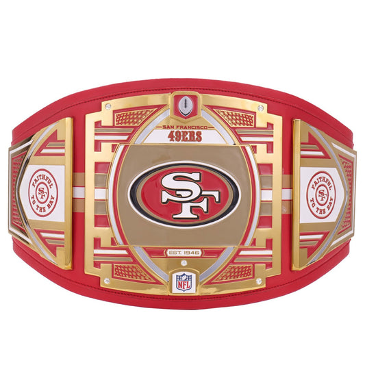 Purchase Best High Quality Of San Francisco 49ers WWE Legacy Title Belt Championship Gear