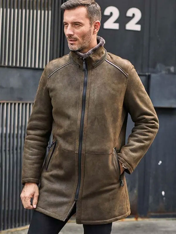 Buy Best  Jacket Long Trench Coat Removable Hooded Fur Outwear Warmest Winter Overcoat