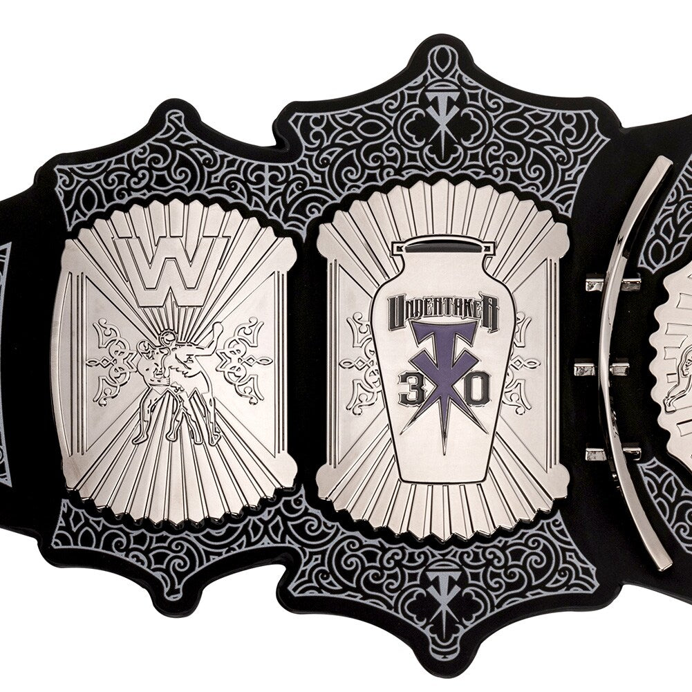 The Undertaker 30 Years Signature Series Championship Replica Title Belt