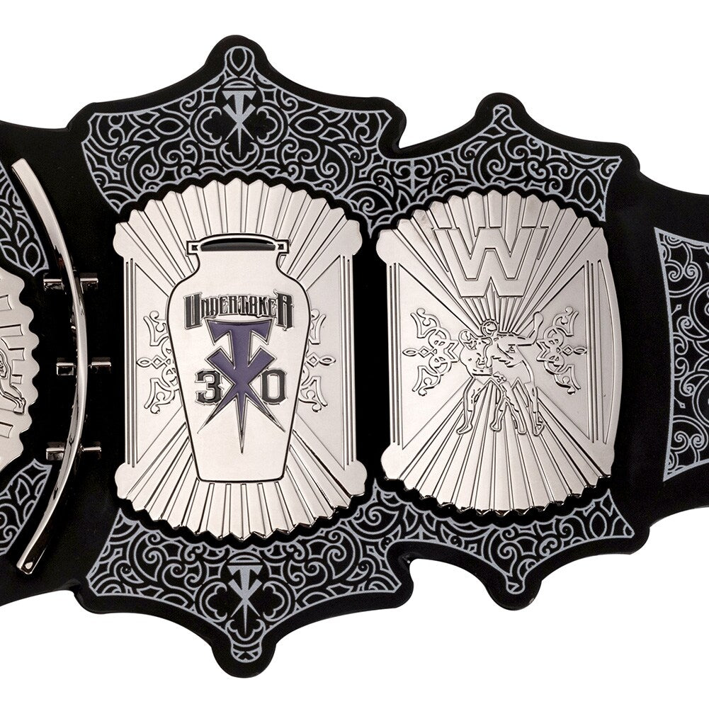 The Undertaker 30 Years Signature Series Championship Replica Title Belt