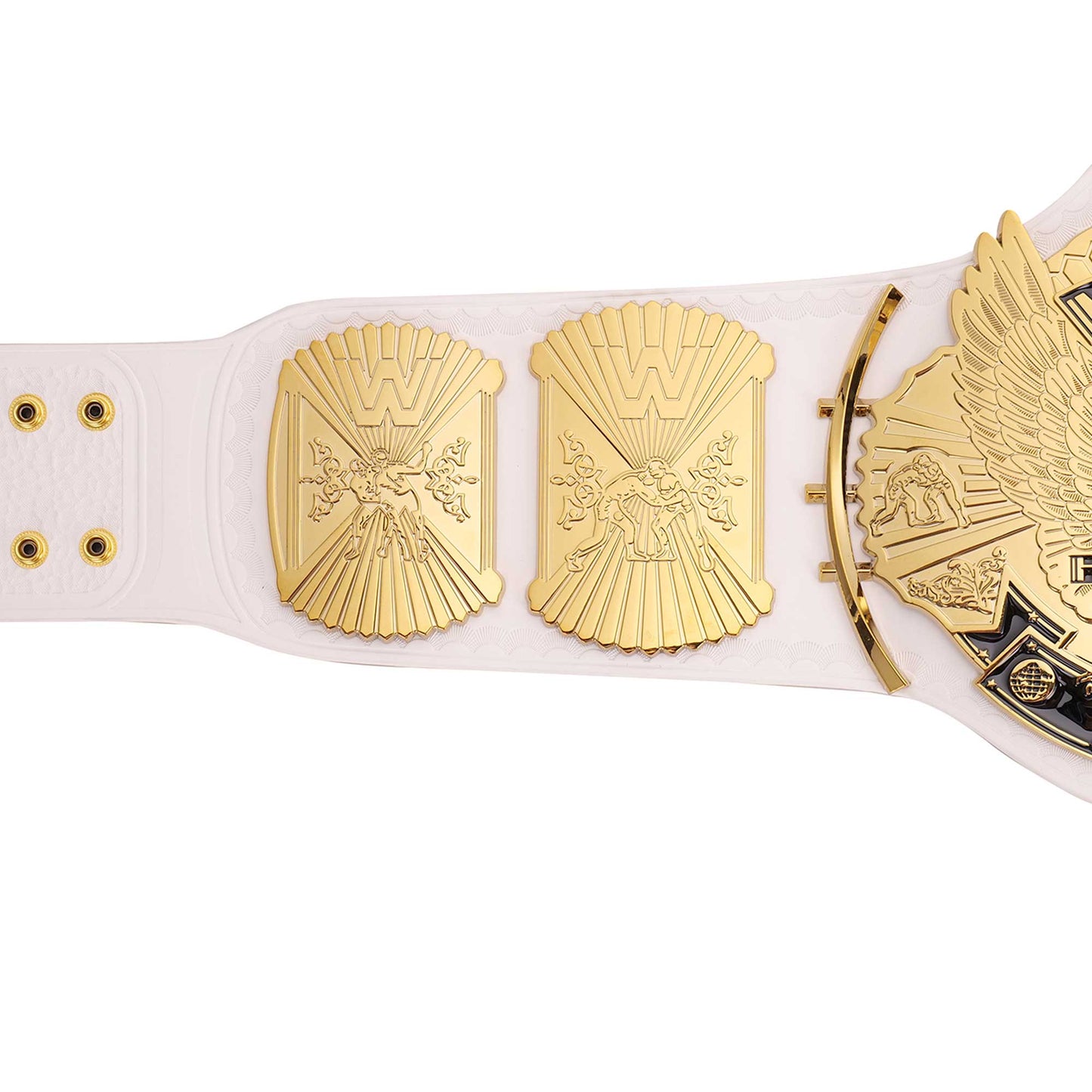 White WWE Winged Eagle Championship Replica Title Belt