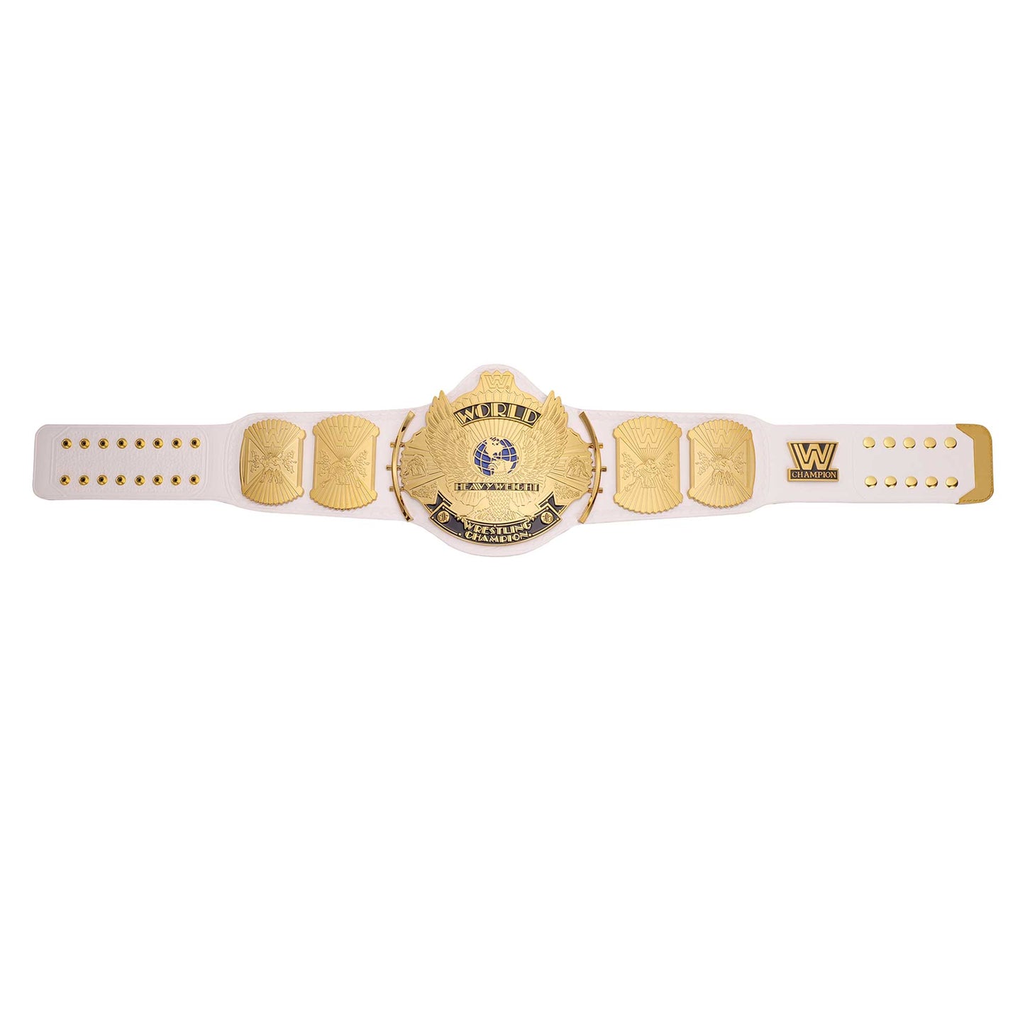 White WWE Winged Eagle Championship Replica Title Belt